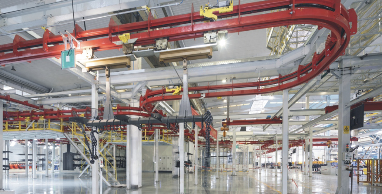 Hangcha Automatische Overhead-Logistiklinien